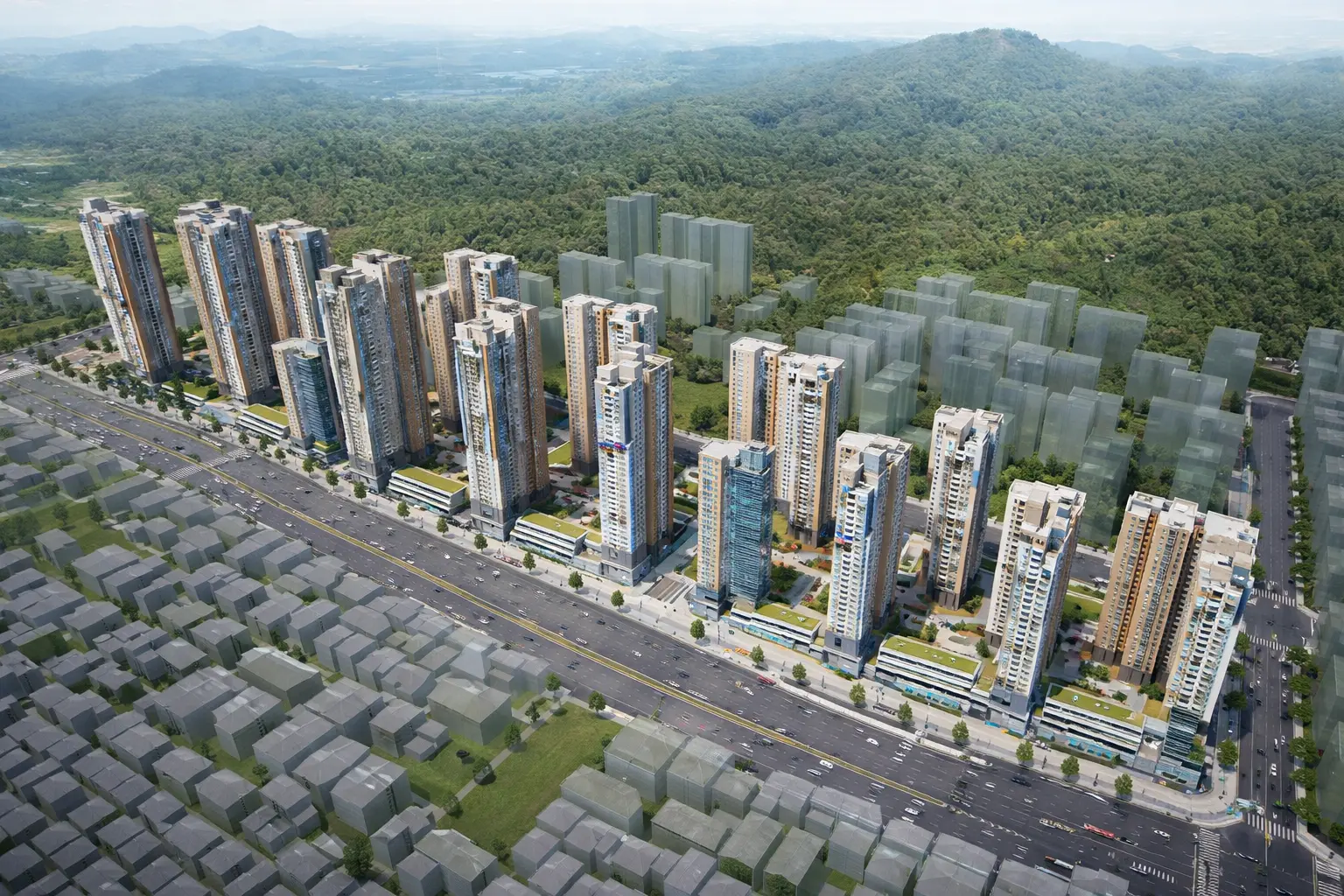 성남시 성남중1구역-도심형